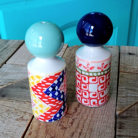 Anthropologie Mini Salt and Pepper Shakers - Picture 1 of 5